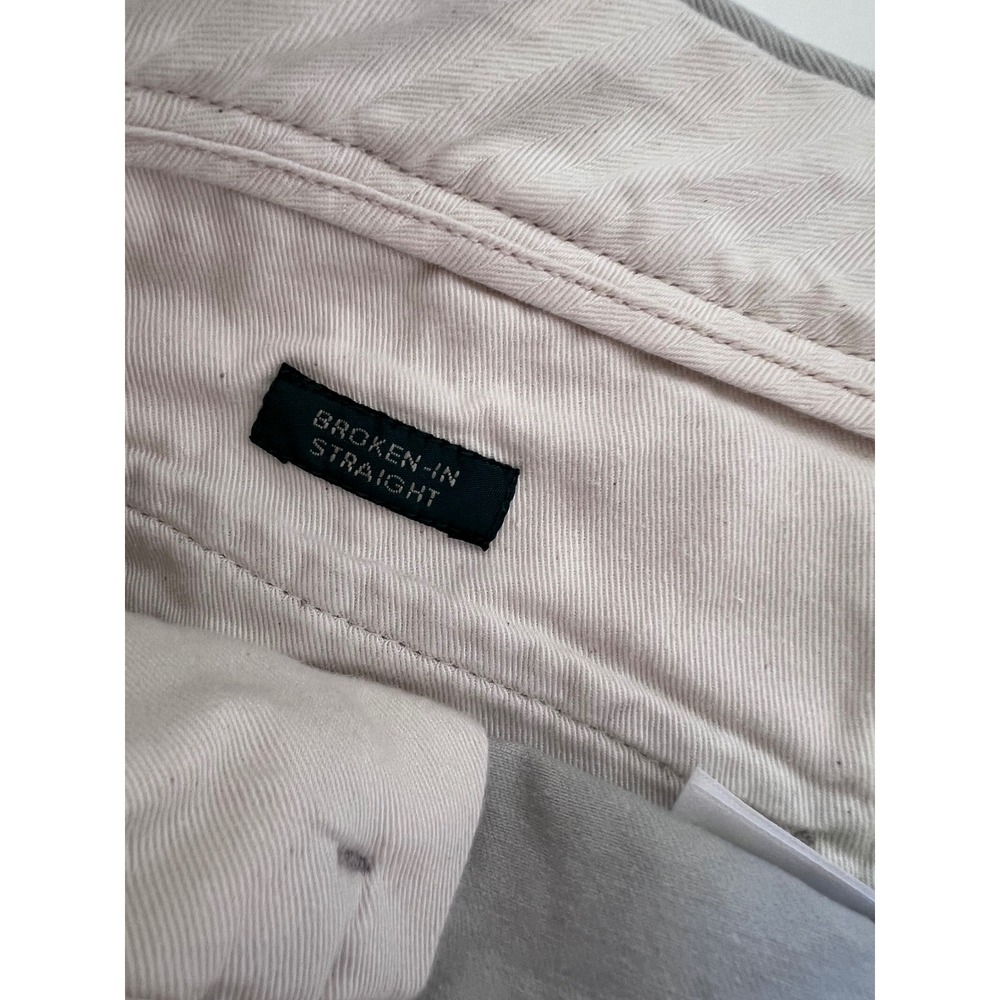 J.Crew Broken-In Straight Chino Pants Mens‎ 36x30 Gray Cotton Twill Trousers - Picture 9 of 9